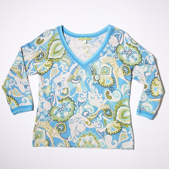 Sigrid Olsen Tops - Womens Sigrid Olsen Silk blend top